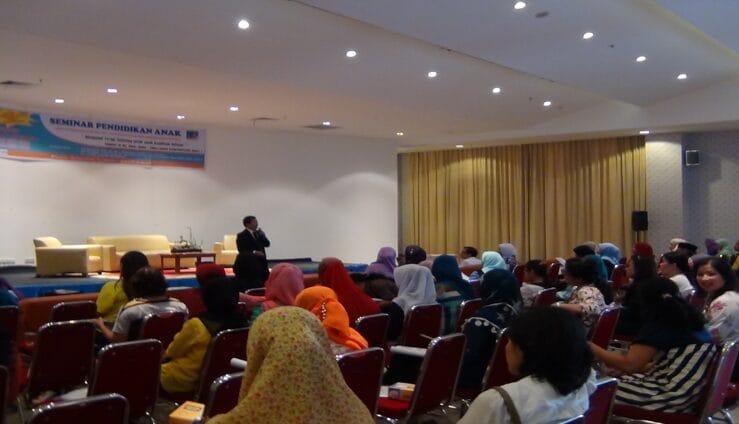 Pencipta terapi calistung Thermanto DSS - seminar pekanbaru