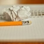 pencil, notebook, crumpled, paper, paper ball, write, notepad, writing tool, spiral notebook, memo, closeup, pencil, pencil, pencil, pencil, pencil, notebook, notebook, paper, paper, paper, paper, write, write