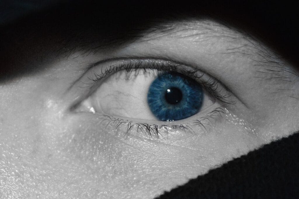 close-up, eye, person, blue, woman, face, afraid, fear, afraid, afraid, afraid, afraid, afraid