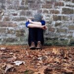man, lonely, hiding, sad, young, alone, loneliness, depressed, sad boy, problems, boy, wall, crouched, lonely, sad, sad, sad, sad, sad, alone, loneliness