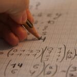 mathematics, writing, hand, notebook, pencil, math, solving, solution, equation, studying, closeup, math, math, math, math, math
