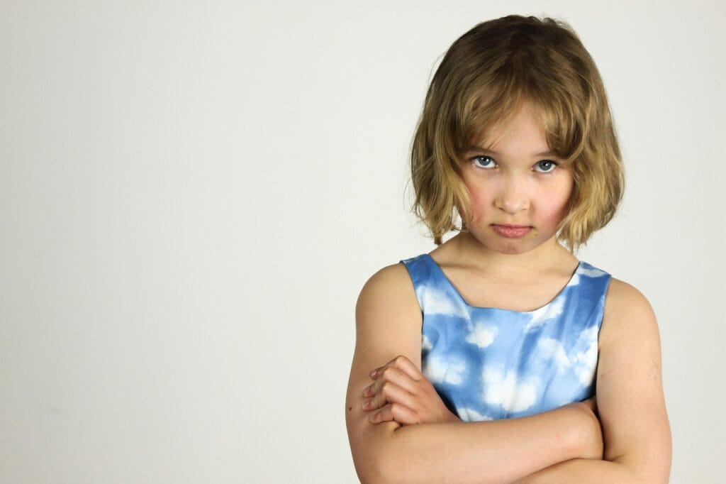 child, the little girl, anger, bad mood, anger, anger, anger, anger, anger