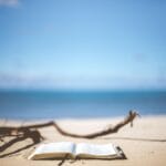 beach, nature, book, reading, vacation, book pages, open book, leisure, read, relaxation, coast, ocean, sand, sea, seashore, seaside, shore, sky, blue sky, book, book, book, book, book, reading