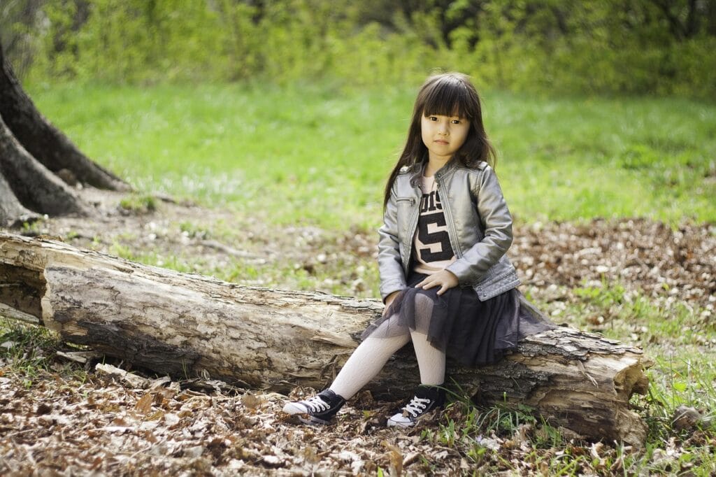 portrait, child, smile, face, joy, shy, eyes, canon, park, spring, shy, shy, shy, shy, nature, shy