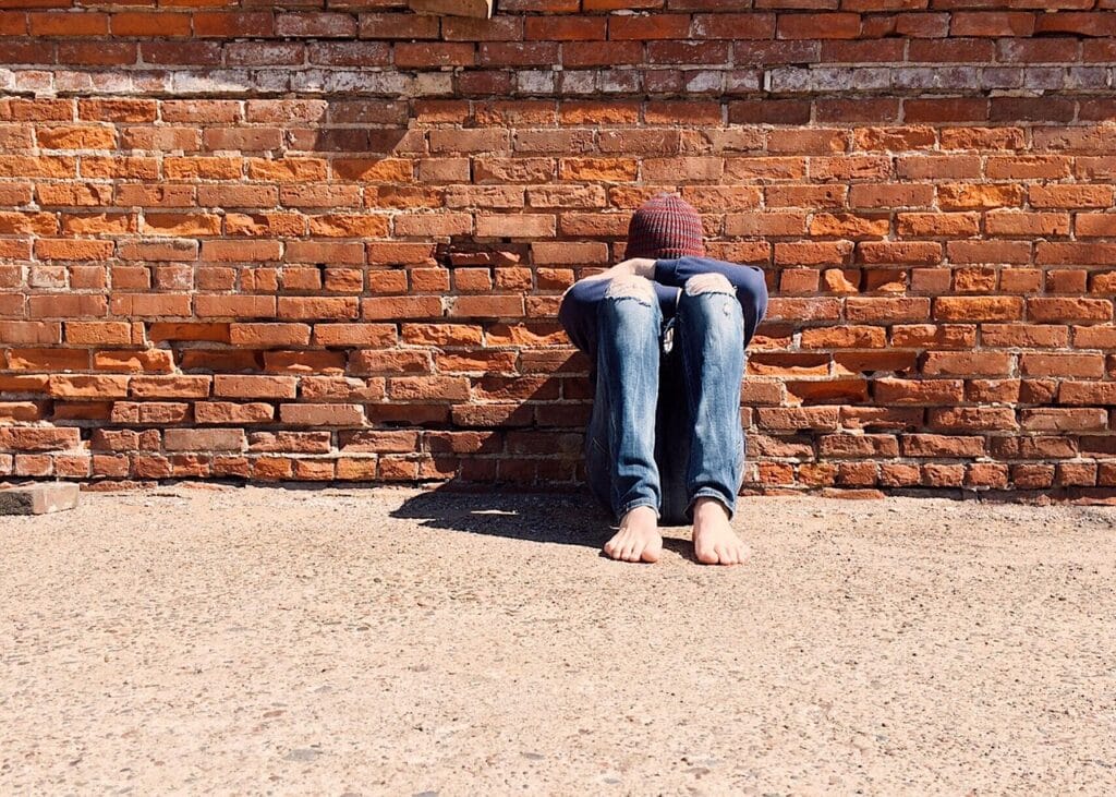 person, young, sitting, hiding, bullied, sad, barefoot, hiding, hiding, hiding, hiding, hiding, bullied, barefoot